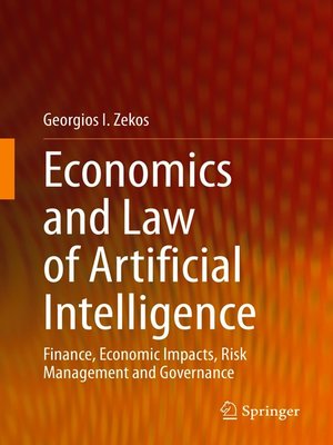 cover image of Economics and Law of Artificial Intelligence